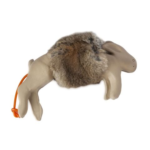 Kanin dummy 500 gram -  Med pels 