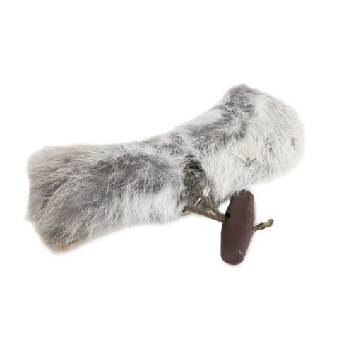 Nøkkelring mini dummy -  Med pels