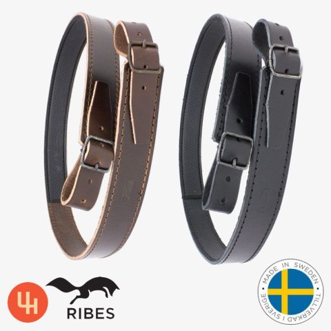 Enkel våpenreim i lær