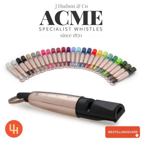 Acme hundefløyte - 211,5 - Rose gold Sleeve