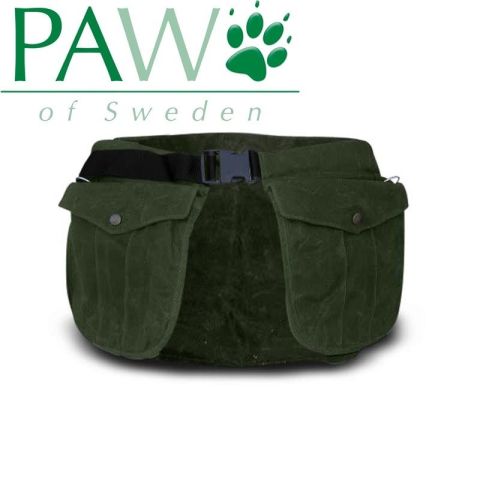 Picking-up belt Classic vokset bomull "oliven"