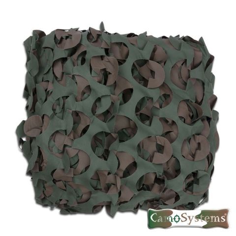 Kamuflasjenett - grønt & brunt - Velg bland flere størrelser.