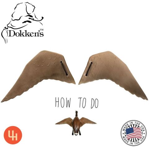 Dokkens Gåsevinger til treningsfugler