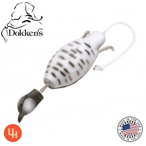 Dokkens Vaktler to-farget brun/hvit