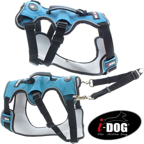 I-DOG hundeselen Comfort - Blå