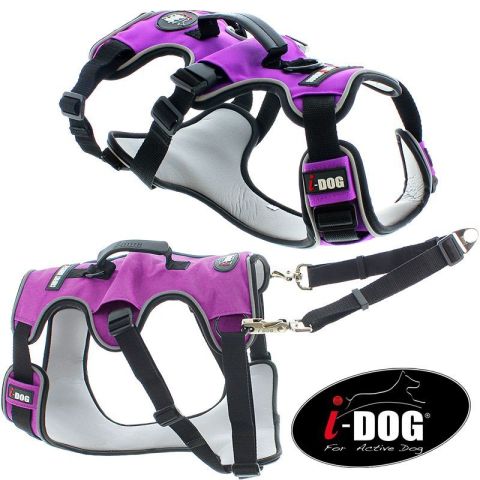 I-DOG hundeselen Comfort - Lilla
