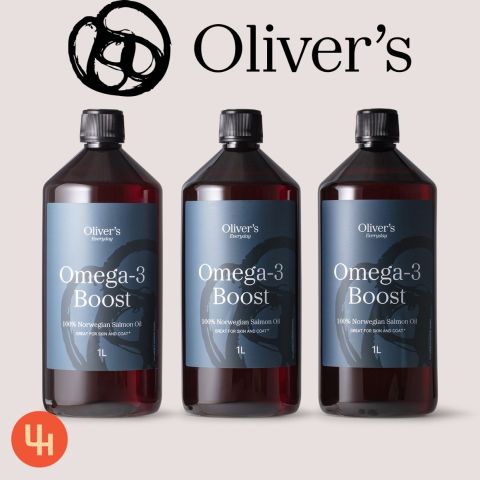 OLIVERS - EVERYDAY OMEGA 3 BOOST 3x1L WITH PUMP