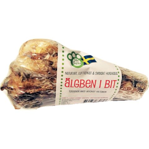 My Treats - Tørket Elgben i bit fra Sverige ( bit ca.7-15 cm)