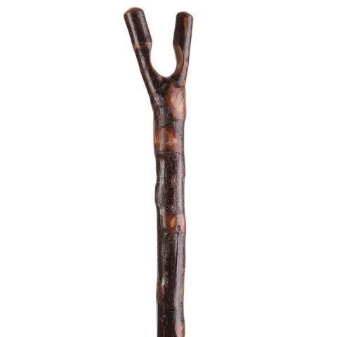 Classic Canes - Tommelgrepstokk i kastanje m/naturlig bark