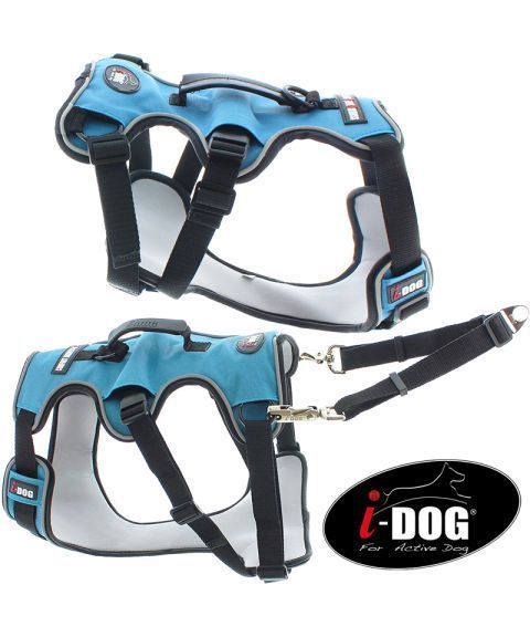 I-DOG hundeselen Comfort - Blå