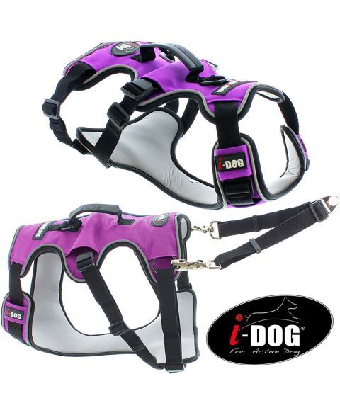 I-DOG hundeselen Comfort - Lilla