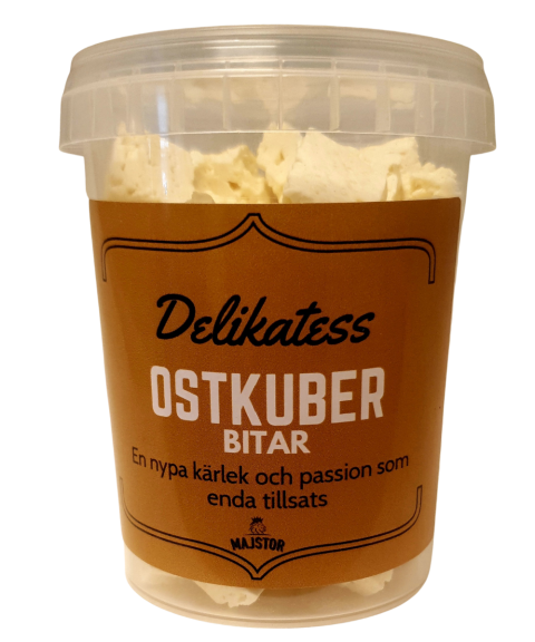 Majstor - Frysetørkede Osteterninger - laktosefrie 160gr